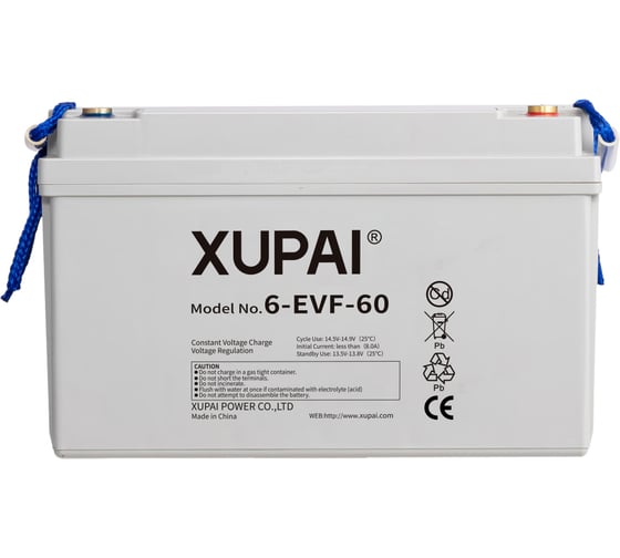 Тяговый аккумулятор NEO XUPAI 6-EVF-60 AGM 0660