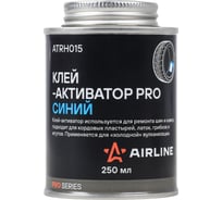 Клей-активатор для ремонта шин и камер Airline PRO банка с кистью, 250 мл ATRH015