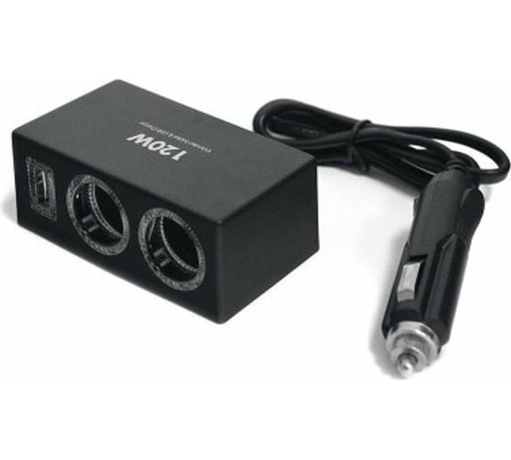 Разветвитель прикуривателя Pro Legend PL9470 2 гнезда + USB PL9470