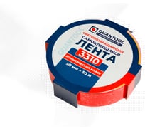 Лента светоотражающая самоклеющаяся Quantool 3310 50 мм × 50 м красный QRP-3310-RD