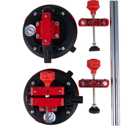 Система стягивания и выравнивания плит EX-2P Diam (2 присоски с ручной помпой) 600128