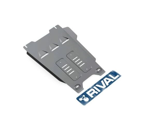 Защита КПП + крепеж Rival алюминий, Isuzu D-Max 2012-2021, V - 2.5TD 333.9103.1.6