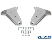 Защита передних рычагов + комплект крепежа Rival алюминий, Volkswagen Amarok2016-, V-2.0d; 3.0d; полный привод/Volkswagen Amarok 2010-2016, V-2.0d 333.5866.1.6