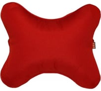Автомобильная подушка-косточка под шею A&P большая, красный PKRB165