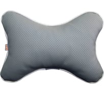 Автомобильная подушка-косточка под шею A&P средняя, серый PKES14
