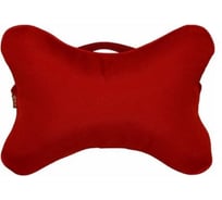 Автомобильная подушка-косточка под шею A&P средняя, красный PKRS164
