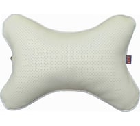 Автомобильная подушка-косточка под шею A&P средняя, светло-бежевый PKES11