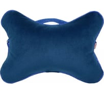 Автомобильная подушка-косточка под шею A&P средняя, темно-синий PKVS116