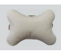Автомобильная подушка-косточка под шею A&P маленькая, светло-бежевый PKVM106
