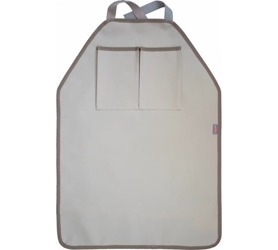 Накидка-чехол на спинку автомобильного сиденья A&P с карманами, светло-бежевый NSOK112 1