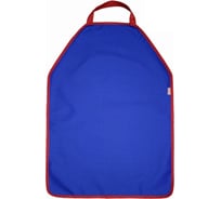 Накидка-чехол на спинку автомобильного сиденья A&P синий с красной окантовкой NSO551