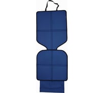 Коврик под детское автокресло A&P синий с черной окантовкой КАО666