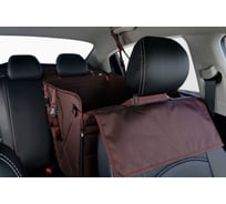 Автогамак для собак A&P Happy Dog Premium Хэппи Дог Премиум цвет коричневый AHDPT052