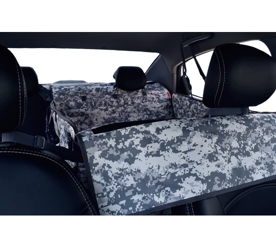 Автогамак для собак A&P Happy Dog Premium Хэппи Дог Премиум цвет серый AHDPD219 1