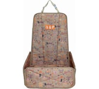 Автогамак для собак A&P Little Dog Литл Дог на переднее сиденье цвет бежевый ALD235