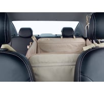 Автогамак для собак A&P Happy Dog Хэппи Дог на 2/3 заднего сиденья цвет бежевый AHDD007