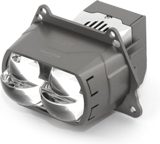 Светодиодные модули ближнего/дальнего света MTF Light серия QUADRIX SLIM, 4 линзы, 12V, 85W, 4500LM, 6000К, к-т. QS74K6
