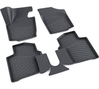 Коврики в салон MiLe полиуретан резина 3D Volkswagen Polo VI 2020 1060211