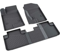 Коврики в салон MiLe Hyundai Creta I 2016-2021, полиуретан резина 3D 1120121