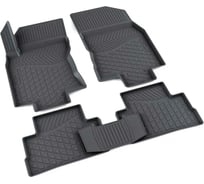 Коврики в салон MiLe Renault Arkana I 2019-, полиуретан резина 3D 1090311