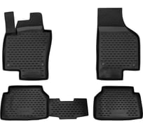 Коврики в салон ELEMENT для VW Tiguan 10/2007 г.в., 4 шт., полиуретан, серые NLC.51.21.211k