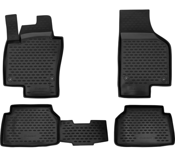 Коврики в салон ELEMENT для VW Tiguan 10/2007 г.в., 4 шт., полиуретан, серые NLC.51.21.211k 1