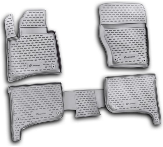 Коврики в салон ELEMENT для VW Touareg 2010 г.в., 4 шт., полиуретан NLC.51.31.210kh 1