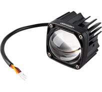 Фара светодиодная SKYWAY OFF ROAD 57*(80)*50мм прямоугольная 12V/24V 15W 6000K 2 диода Дальний свет коробка S07202009