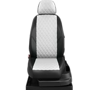 Авточехлы AVTOLIDER1 для Honda Civic 8 с 2006-2011 г.в., седан, задняя HA14-0107-EC03-R-wht