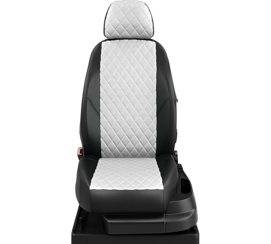 Авточехлы AVTOLIDER1 для Honda Civic 8 с 2006-2011 г.в., седан, задняя HA14-0107-EC03-R-wht