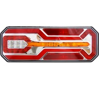 Фонари задние светодиодные габарит/стоп/ПТФ/реверс/поворот MTF Light 12-24V, сертификат ECE R148, к-т 2шт. NV-TRL514