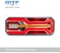 Фонари задние светодиодные габарит/стоп/ПТФ/реверс/поворот MTF Light 12-24V, сертификат ECE R148, к-т 2шт. NV-TRL514 4