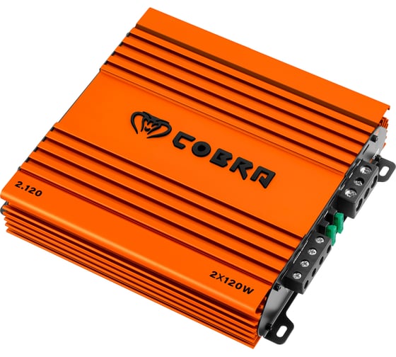 Усилитель DL AUDIO 2 канальный для динамиков Cobra 2.120 Cobra-2.120