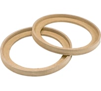 Проставочные кольца AurA с фрезер. для Alphard x6 и аналогов под 16 см, МДФ 16мм RNG-16X6F