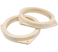 Проставочные кольца AurA Nissan, Hyundai, Logan2, Vesta 16 см фронт, фанера RNG-NS.6FRPW