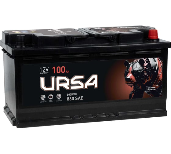 Аккумуляторная батарея URSA Extra power 100Ah R+ UE1000
