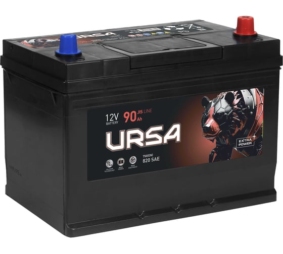Аккумуляторная батарея URSA Extra power Asia 90Ah R+ UEA900