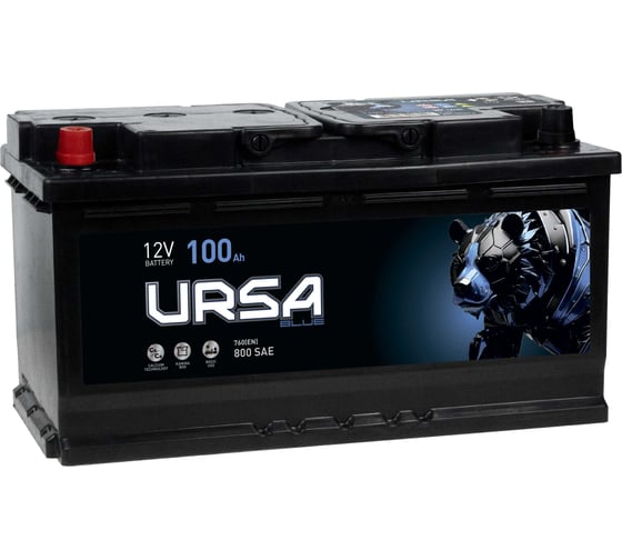 Аккумуляторная батарея URSA Blue 100Ah L+ UU1001