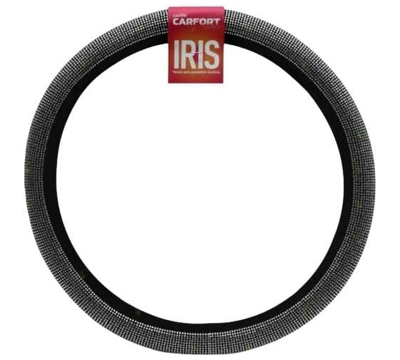 Оплетка Carfort Iris 15 белые зеркальные кристаллы, М 71108 1