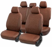 Чехлы PSV ВАЗ 21099 1990-2011 г.- Коричневый (Loto) Статус 140116