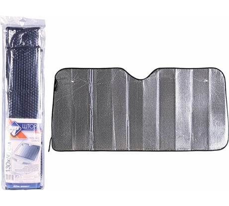 Солнцезащитная металлизированная штора Nova Bright, 130x60 см 46480