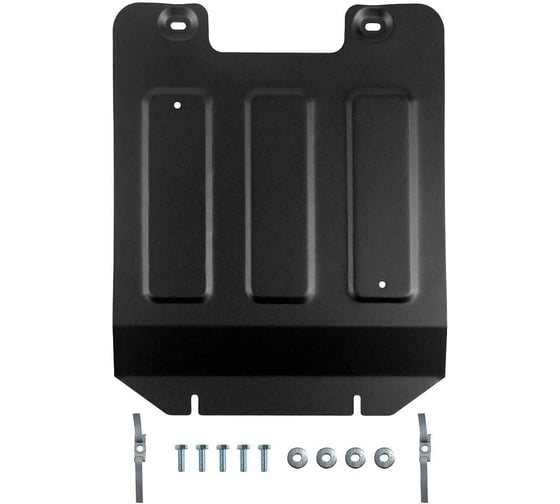 Защита радиатора + комплект крепежа АвтоБроня Автоброня, Сталь,Foton Tunland V9;2024-;2.0;4WD;AКПП 111.04405.1