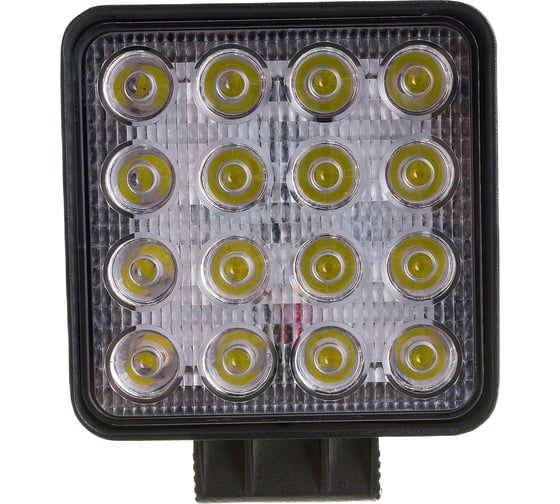 Фара рабочего света Автоэлектрика LED квадратная, рассеянный (ближний) свет 09.1885
