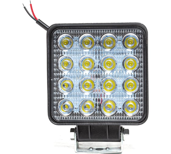Фара рабочего света Автоэлектрика LED квадратная, рассеянный (ближний) свет 09.1885