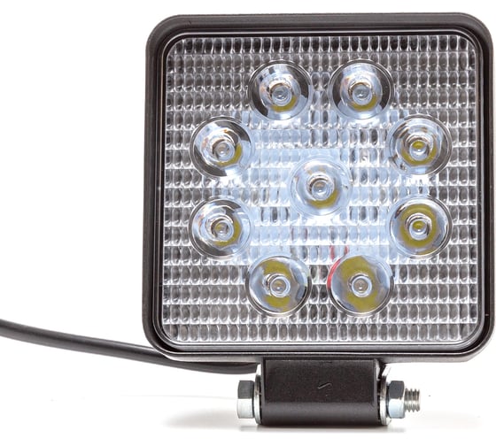 Фара рабочего света Автоэлектрика LED квадратная, направленный (дальний) свет 09.1927