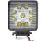 Фара рабочего света Автоэлектрика LED квадратная, направленный (дальний) свет 09.1881 2