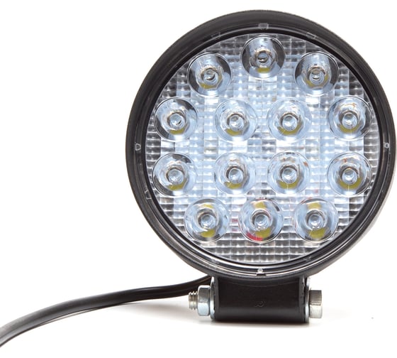 Фара рабочего света Автоэлектрика LED круглая, направленный (дальний) свет 09.2007