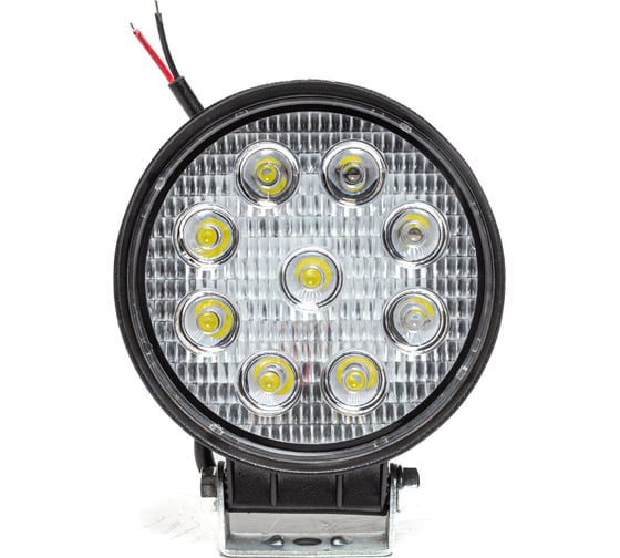Фара рабочего света Автоэлектрика LED круглая, рассеянный (ближний) свет 09.1876