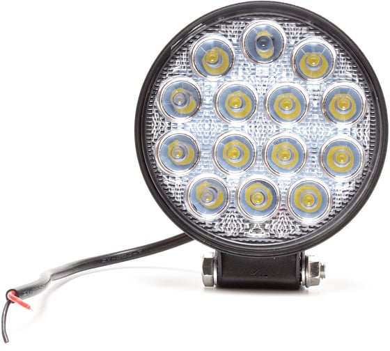 Фара рабочего света Автоэлектрика LED круглая, рассеянный (ближний) свет 09.2008