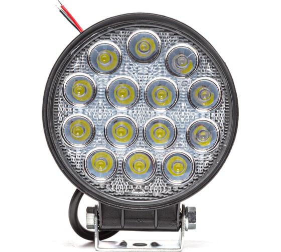 Фара рабочего света Автоэлектрика LED круглая, рассеянный (ближний) свет 09.1889